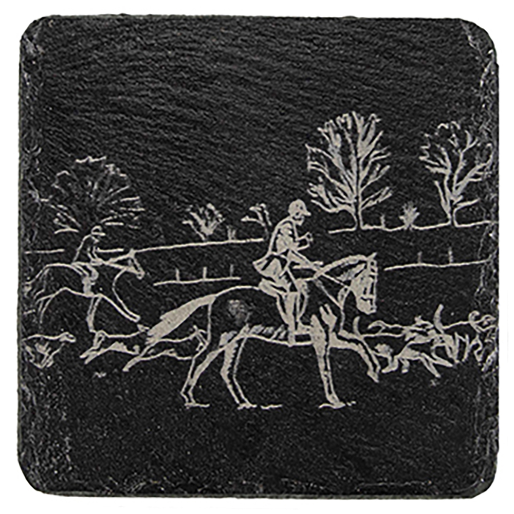 Picture of Single Slate Coaster - Hunting