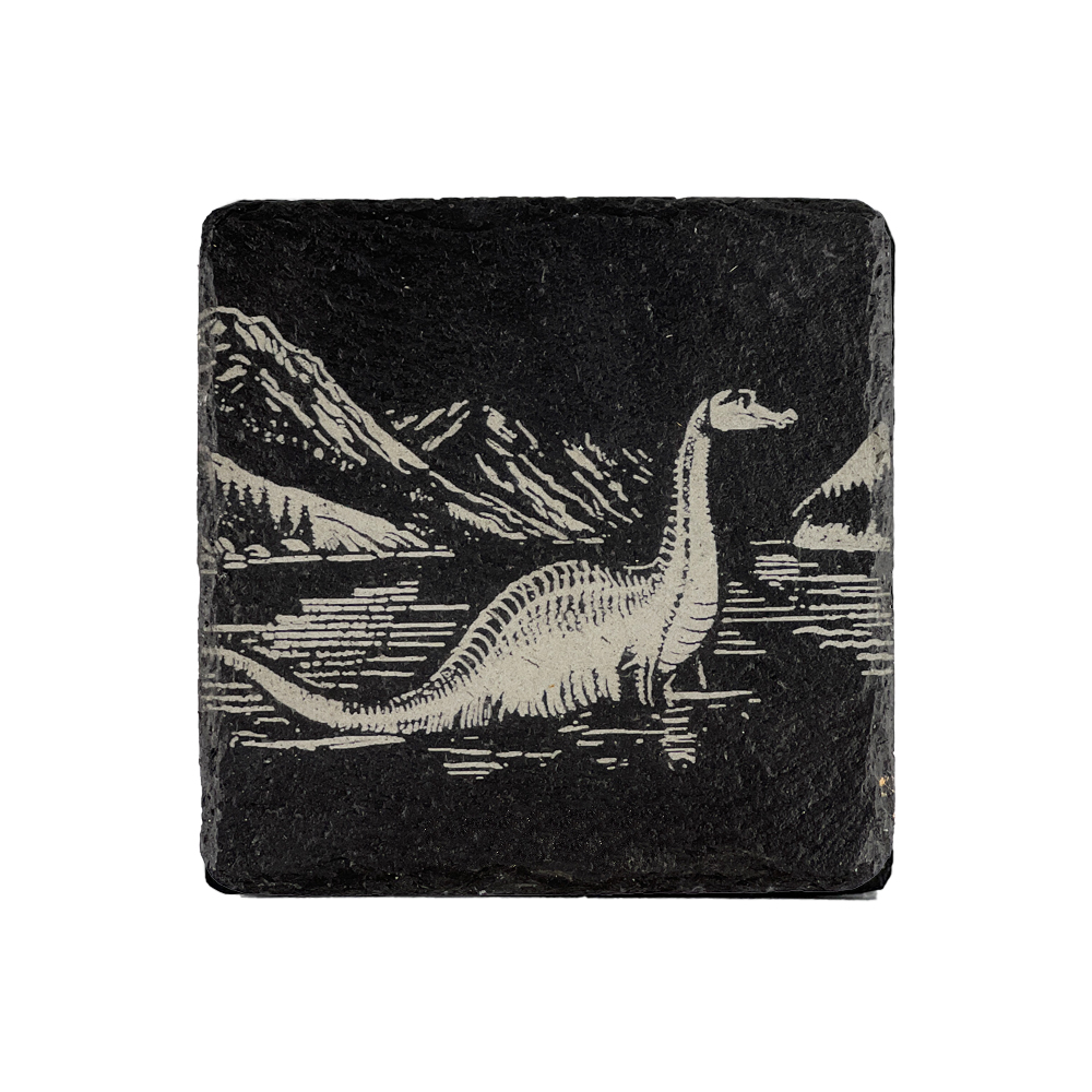 Picture of Single Slate Coaster - Nessie V2
