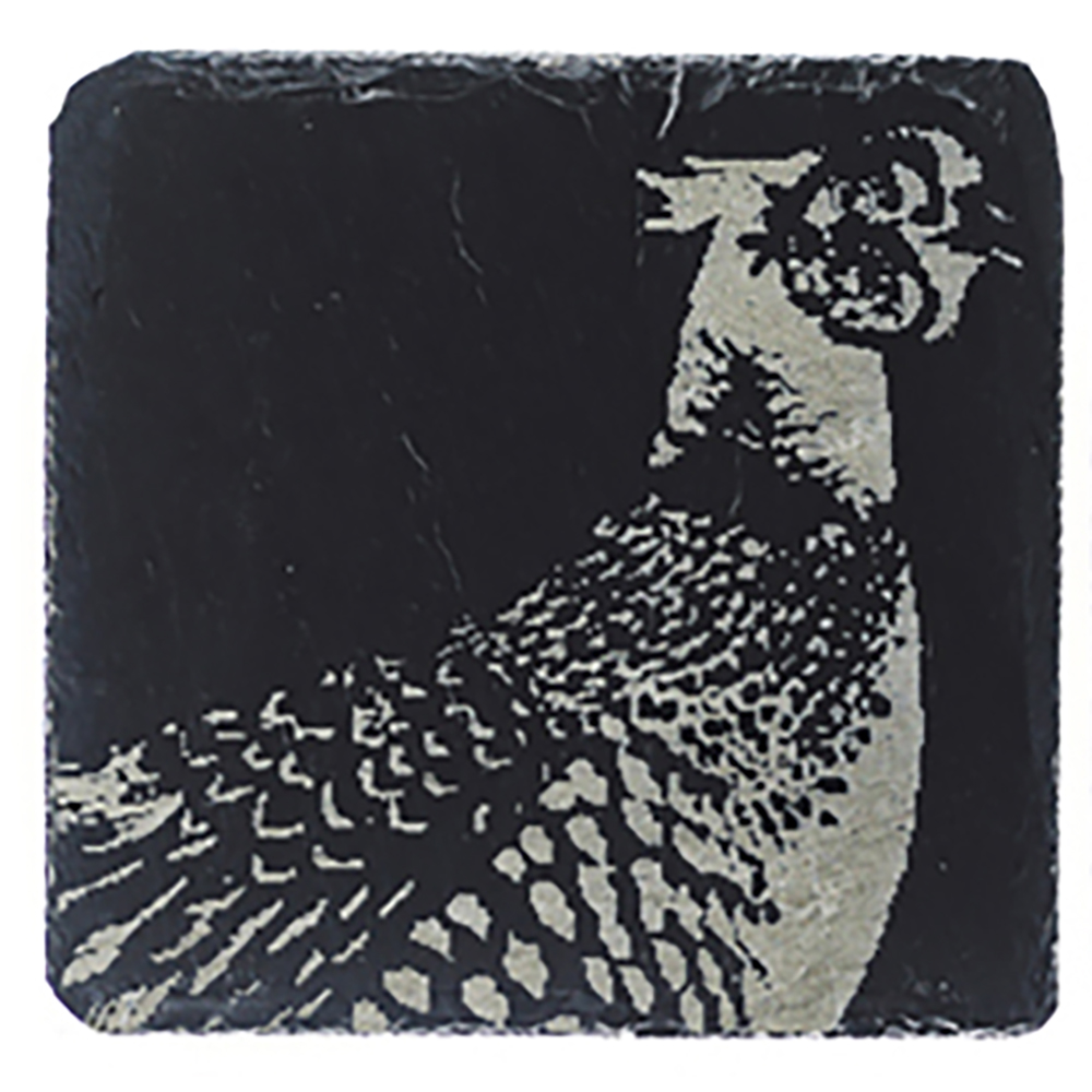 Picture of Single Slate Coaster - Pheasant