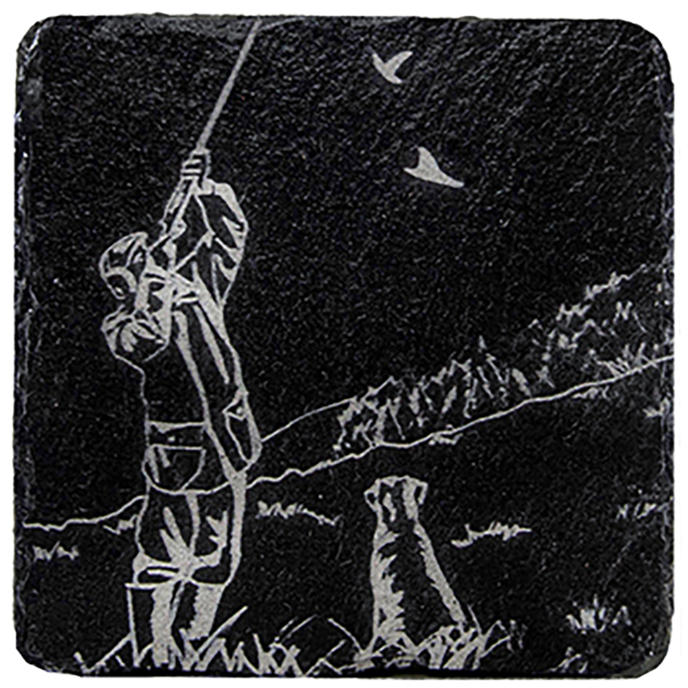 Picture of Single Slate Coaster - Shooting