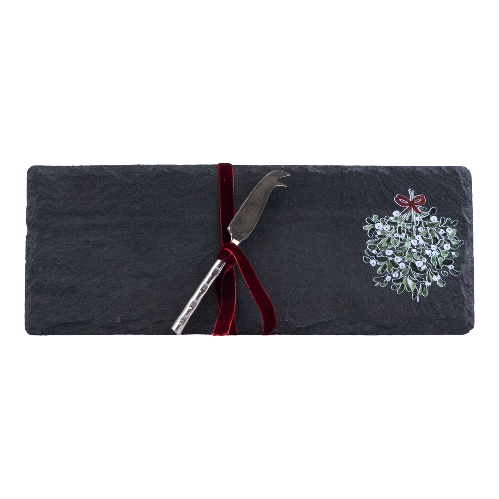 Picture of Mini Slate CB & Knife Set - Mistletoe