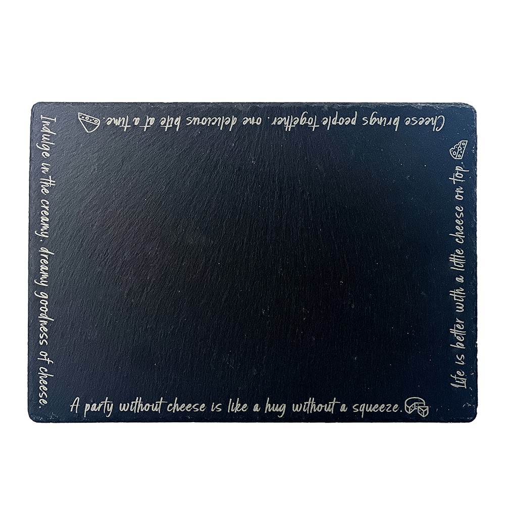 Picture of Slate Cheese Board - Cheese  Sayings