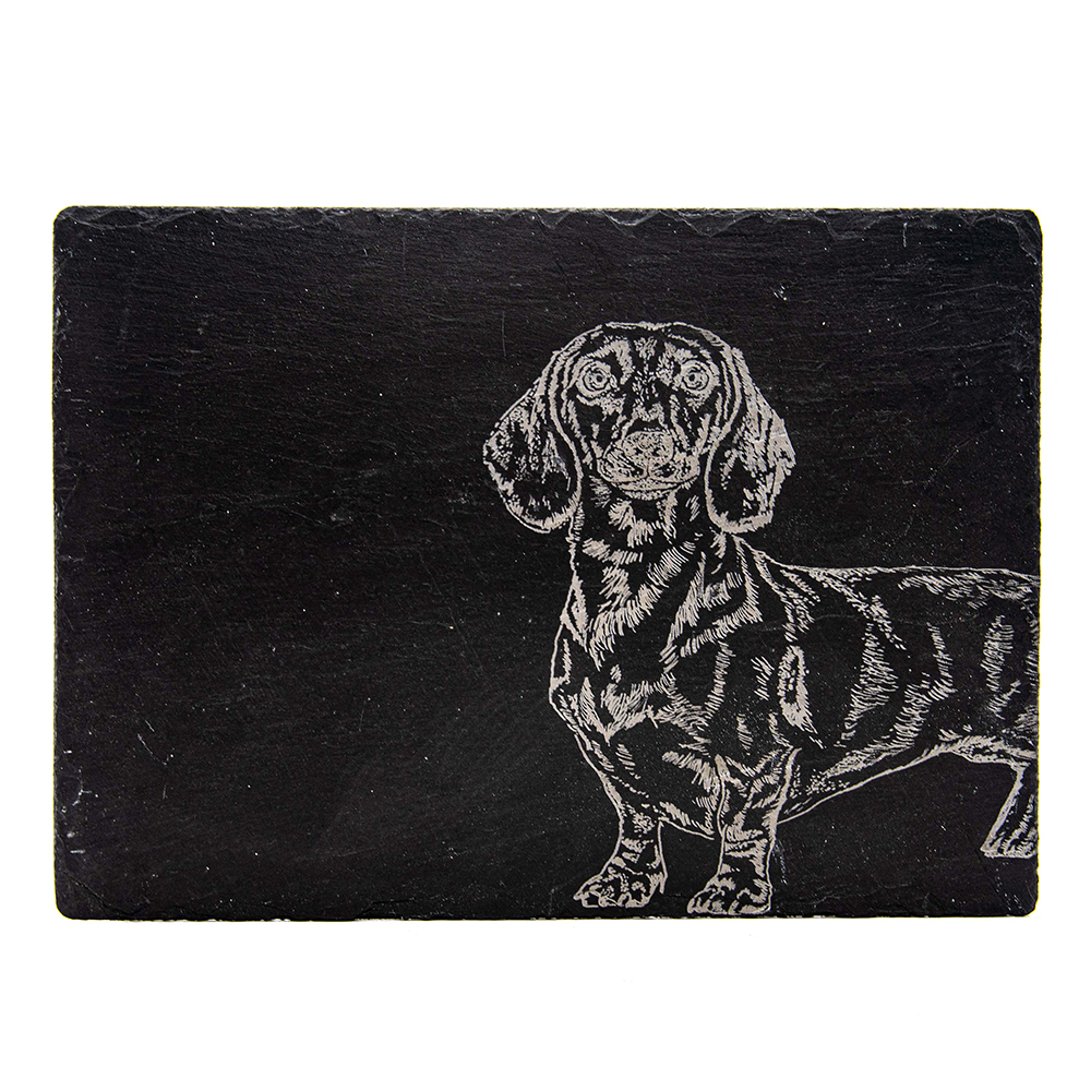 Picture of Dachshund Slate Cheese Board