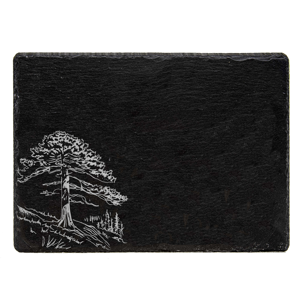 Picture of Slate Cheese Board - Red Cedar Tree