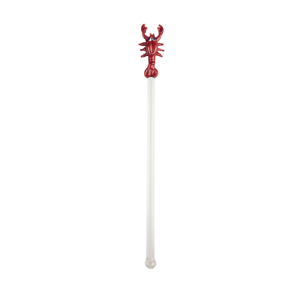 Picture of Glass Drinks Stirrer - Lobster