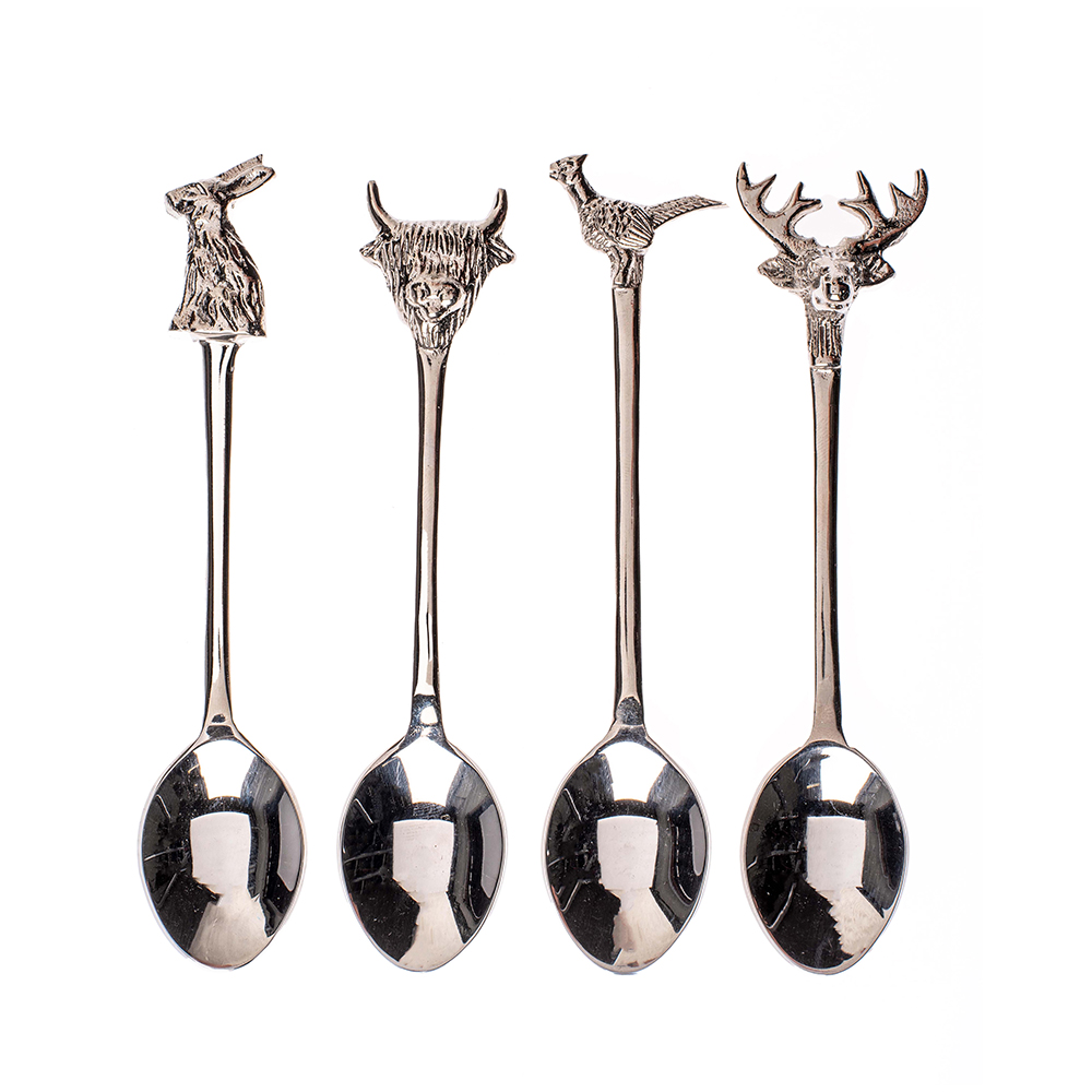 Picture of 4 Country Animals Spoons