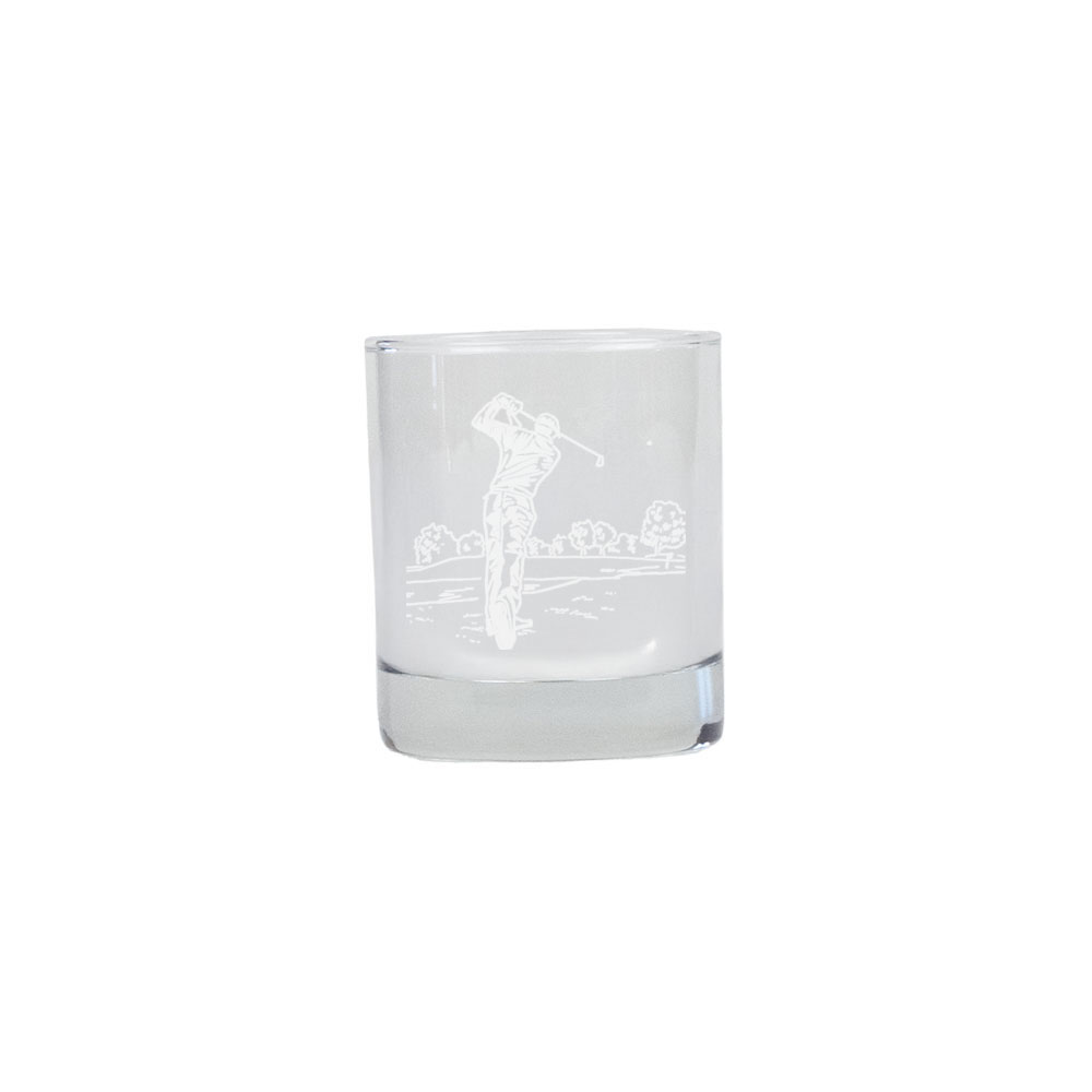 Picture of Single Glass Tumbler - Golf