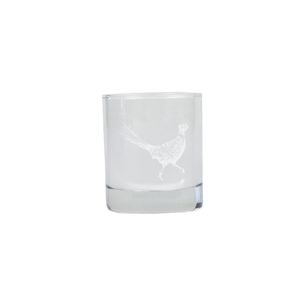 Picture of Single Glass Tumbler - Pheasant