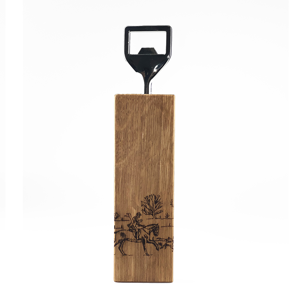 Picture of Hunting Oak Bottle Opener