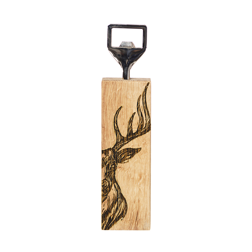 Picture of Stag Oak Bottle Opener