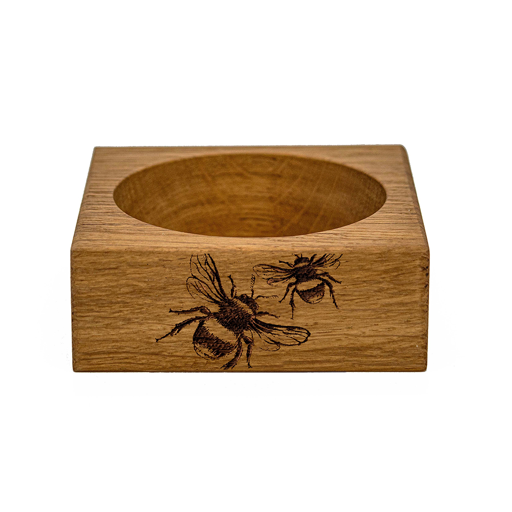 Picture of Bee Oak Wine Bottle Coaster