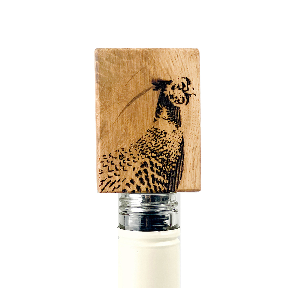Picture of Pheasant Oak Bottle Stopper