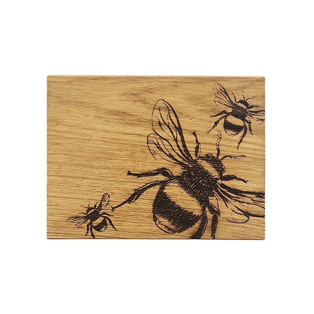 Picture of Oak Bar Board - Bee