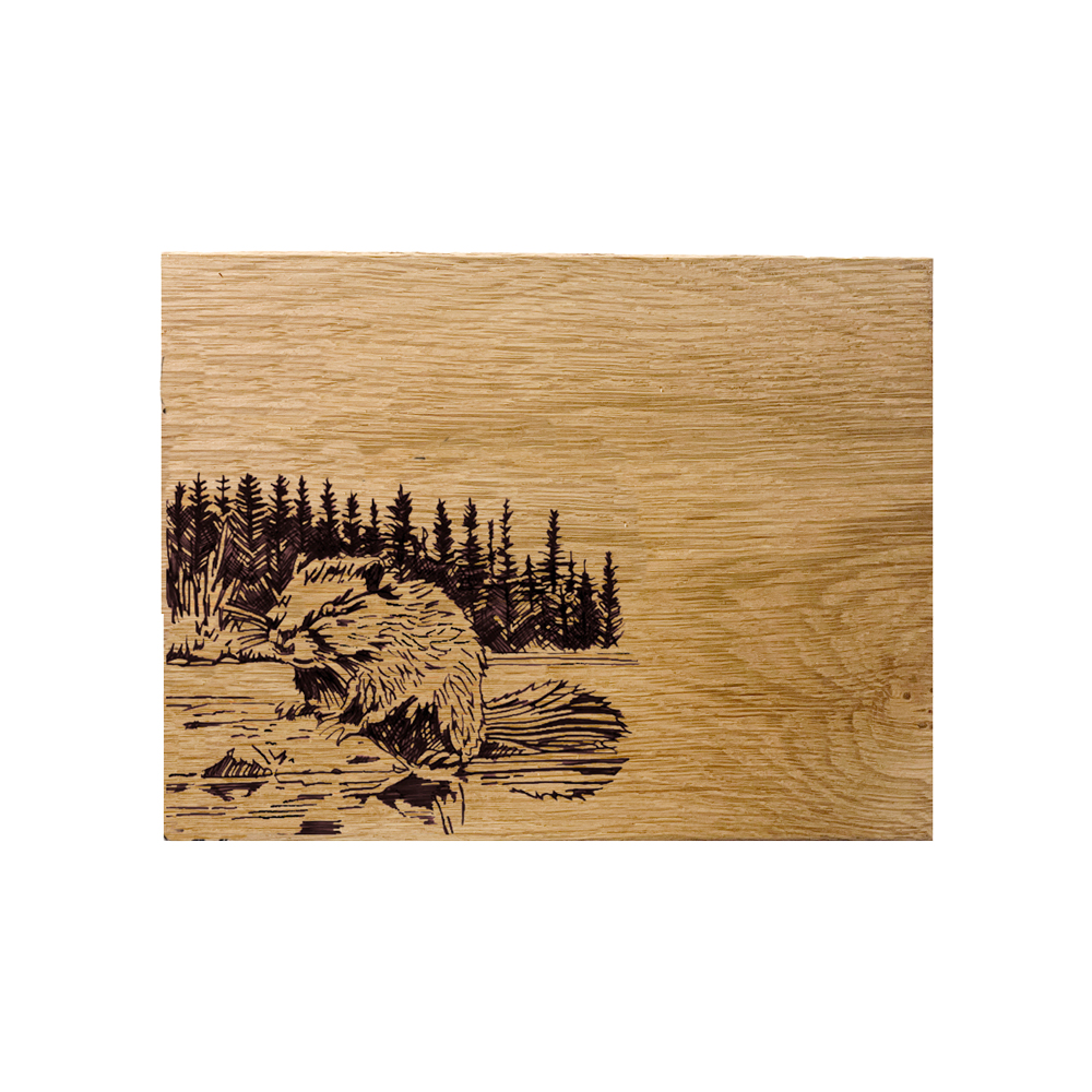 Picture of Oak Bar Board - Beaver