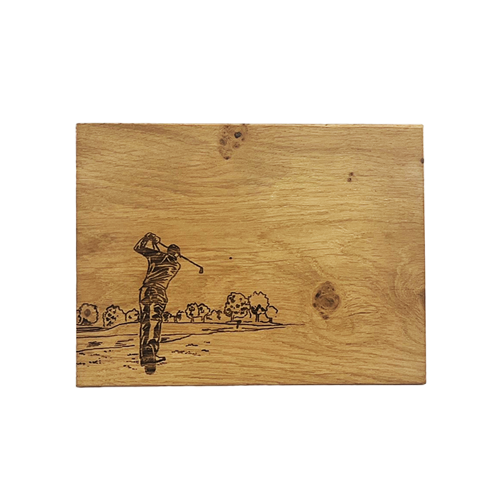 Picture of Oak Bar Board - Golf