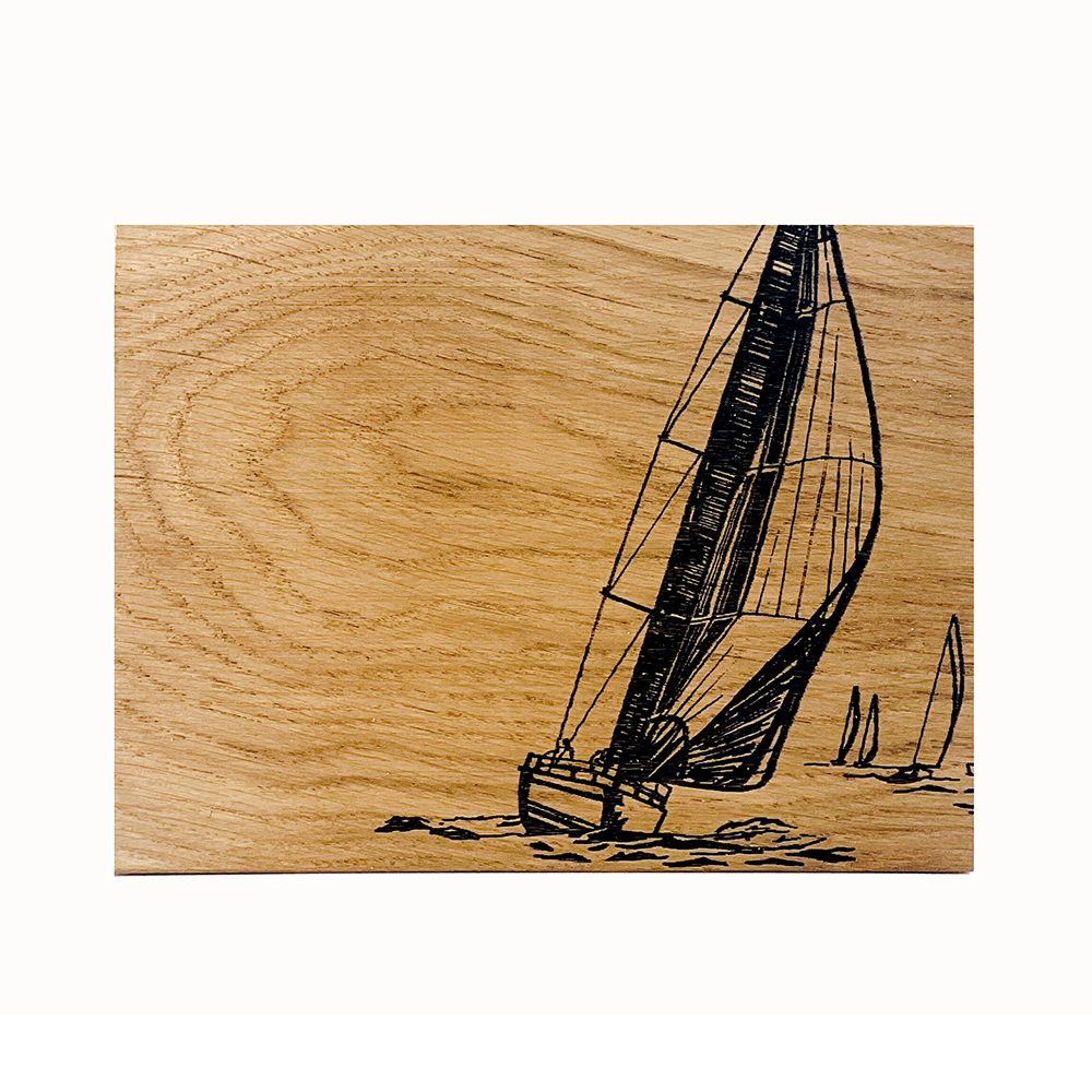 Picture of Oak Bar Board - Yachting