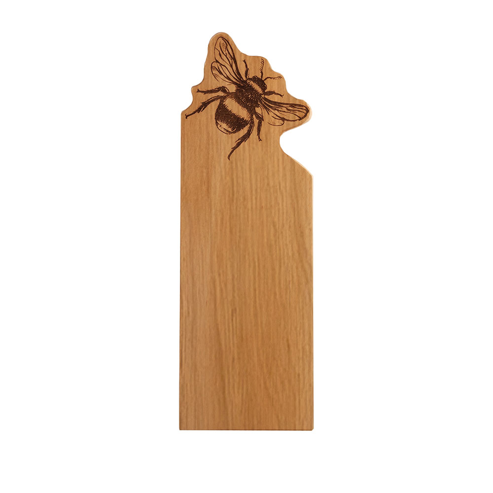 Picture of Framed Oak Serving Board - Medium - Bee