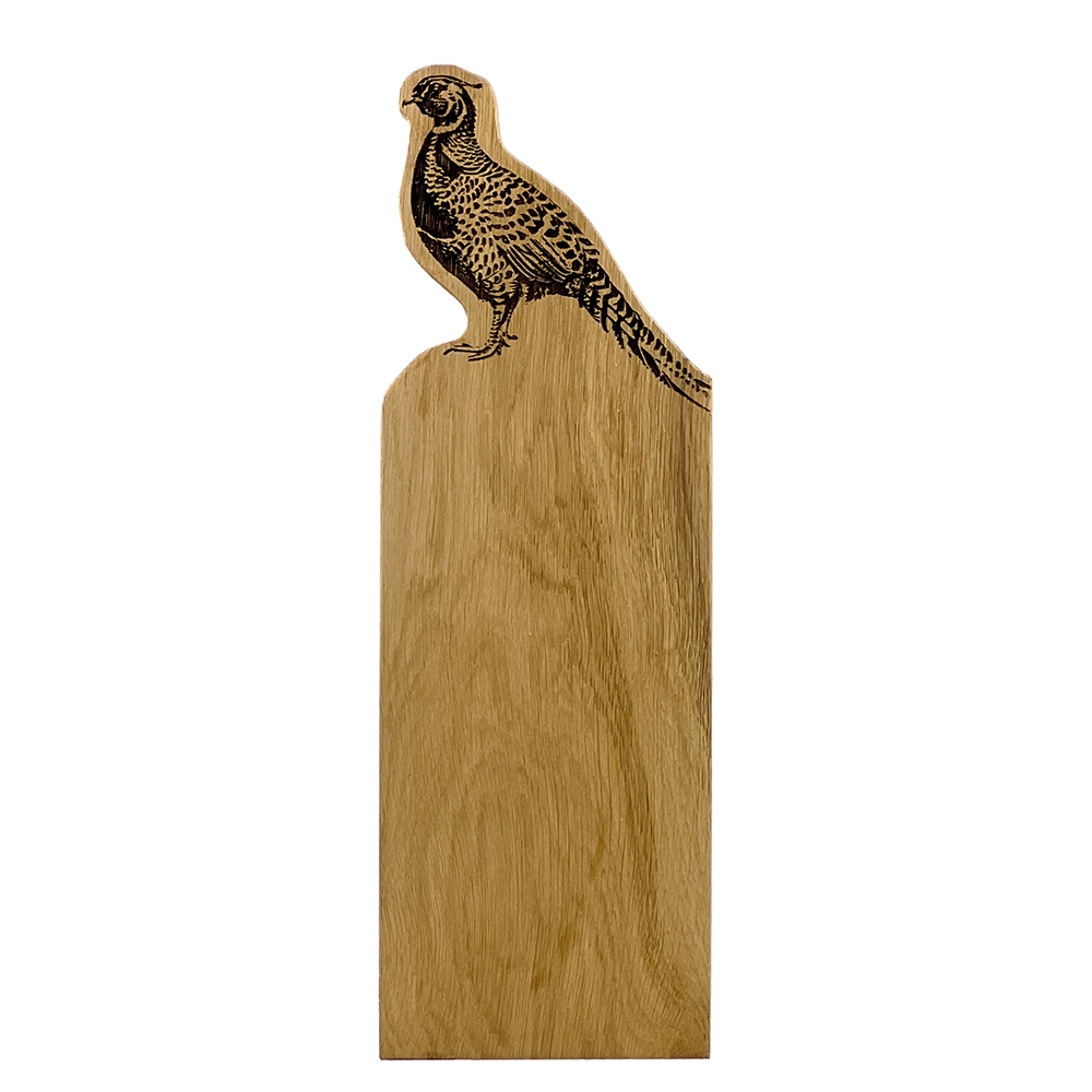 Picture of Framed Oak Serving Board - Medium - Pheasant