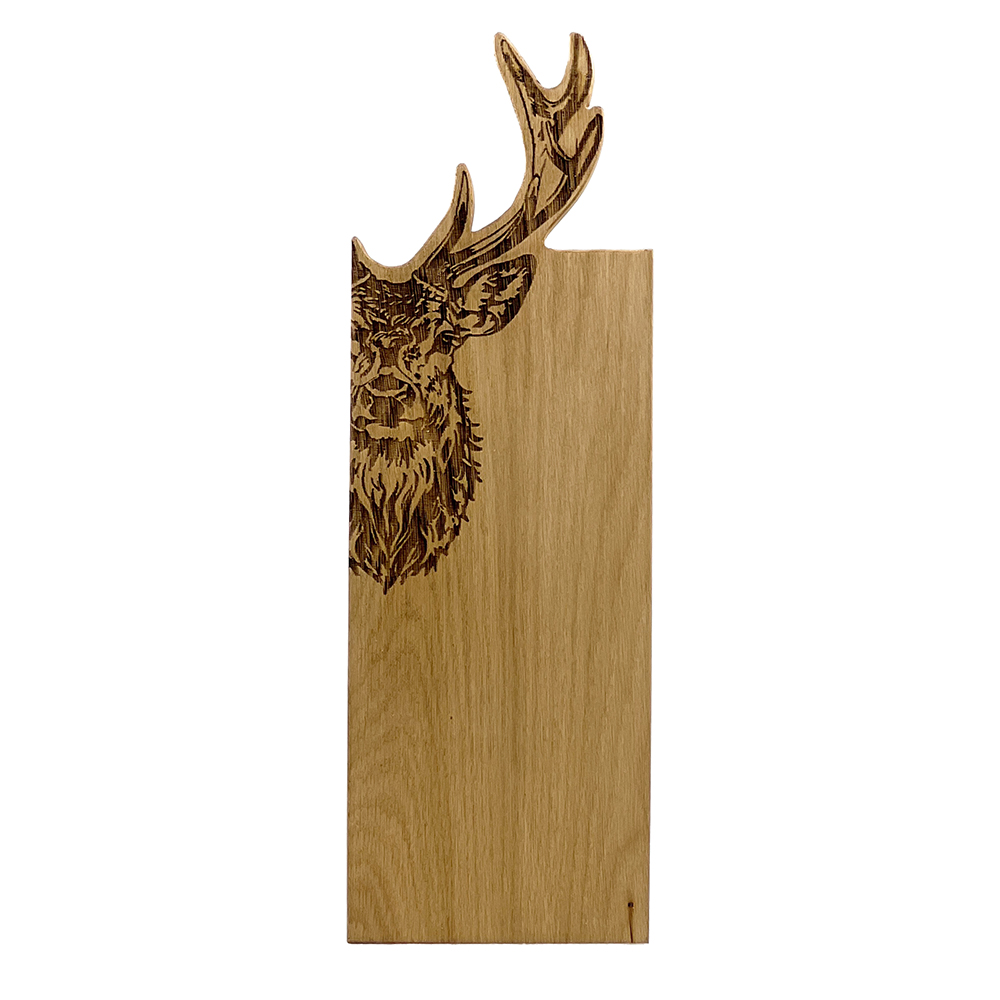 Picture of Framed Oak Serving Board - Medium - Stag