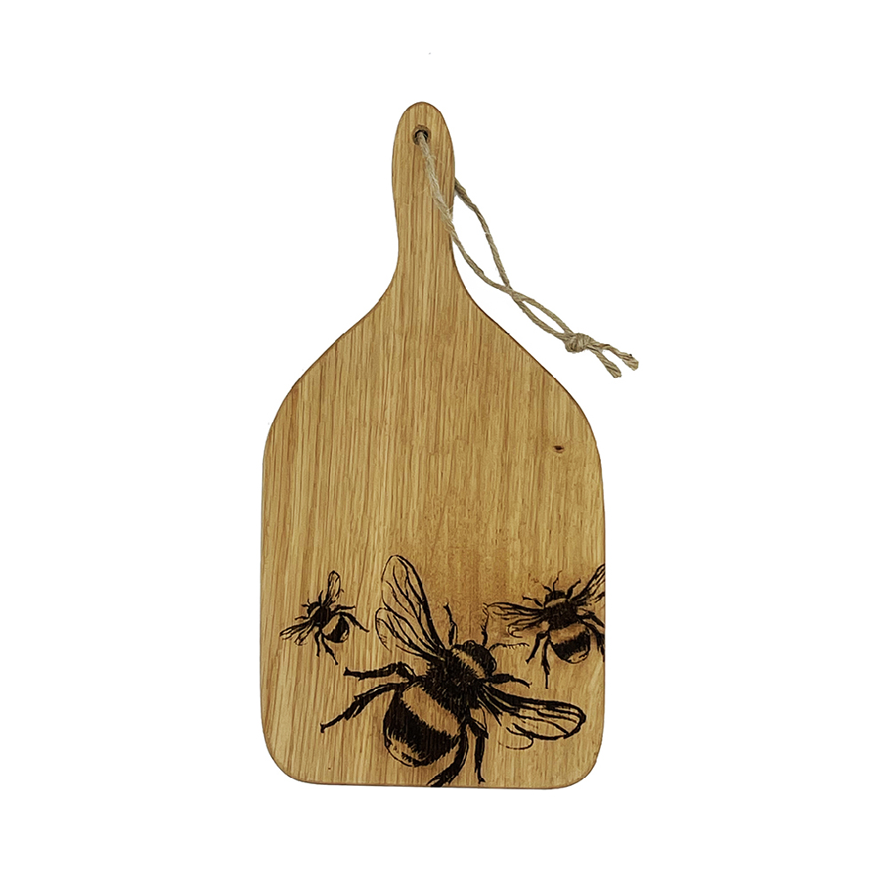 Picture of Bee Sm Oak Hanging Paddle