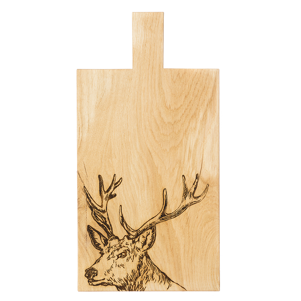 Picture of Stag Lg Oak Serving Paddle
