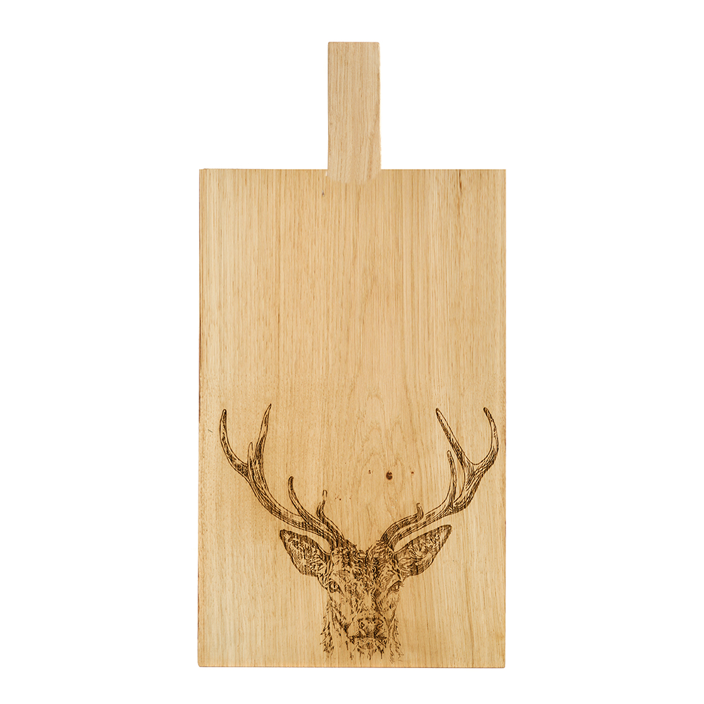 Picture of Stag Prince Lg Oak Serving Paddle