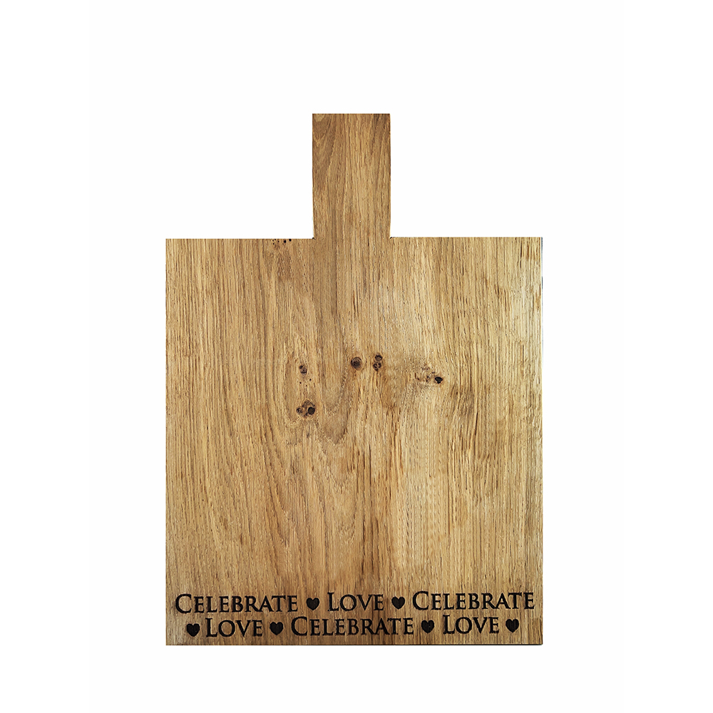 Picture of Love & Celebrate Md Oak Serving Paddle