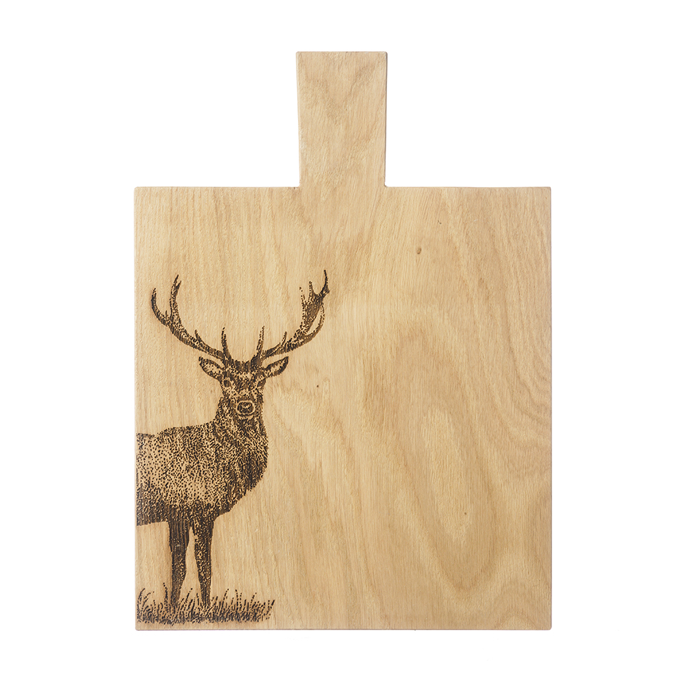 Picture of Monarch Stag Md Oak Serving Paddle