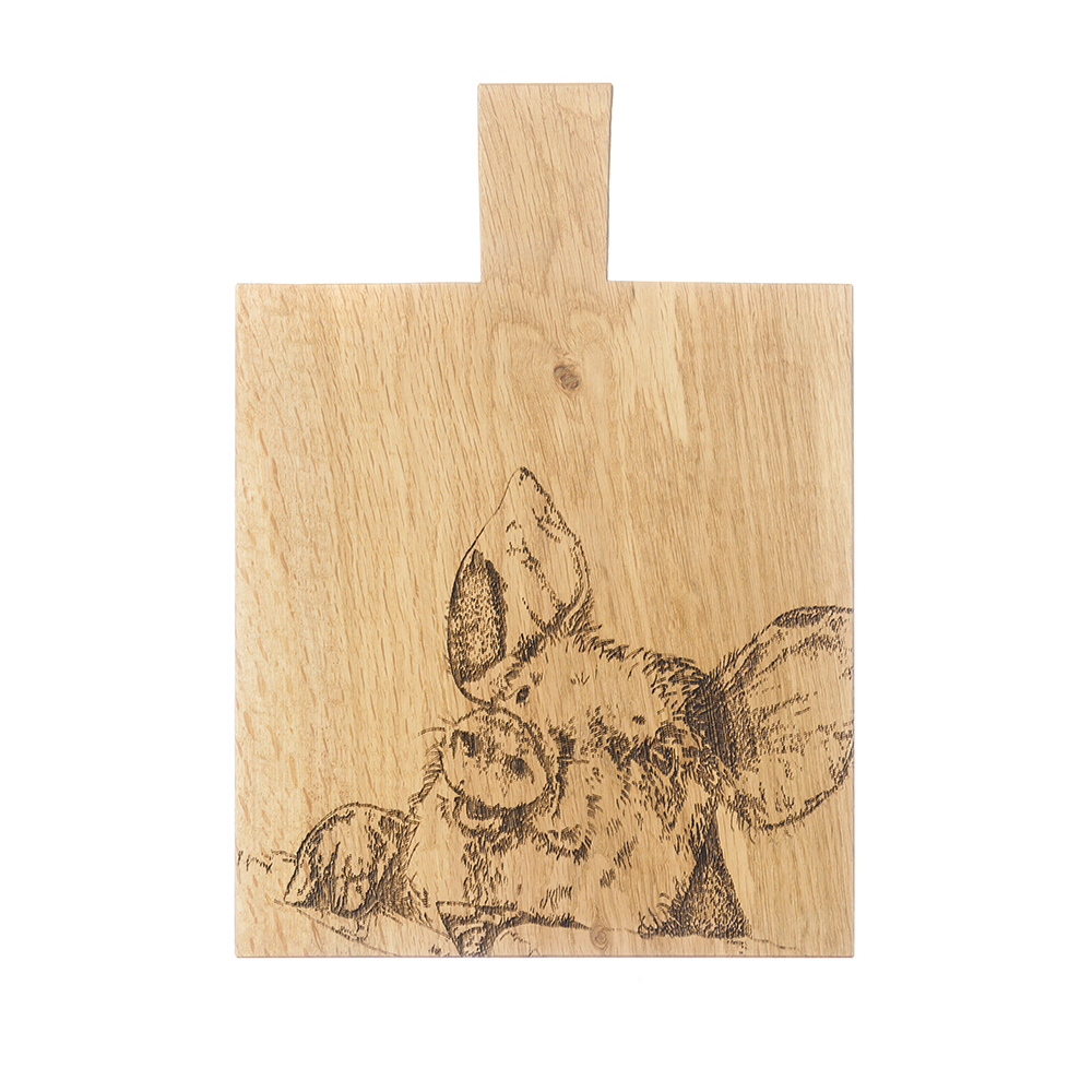 Picture of Pig Md Oak Serving Paddle