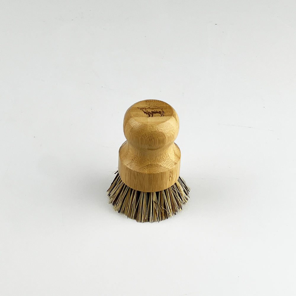Picture of Bamboo Pot Brush - Highland Cow Full