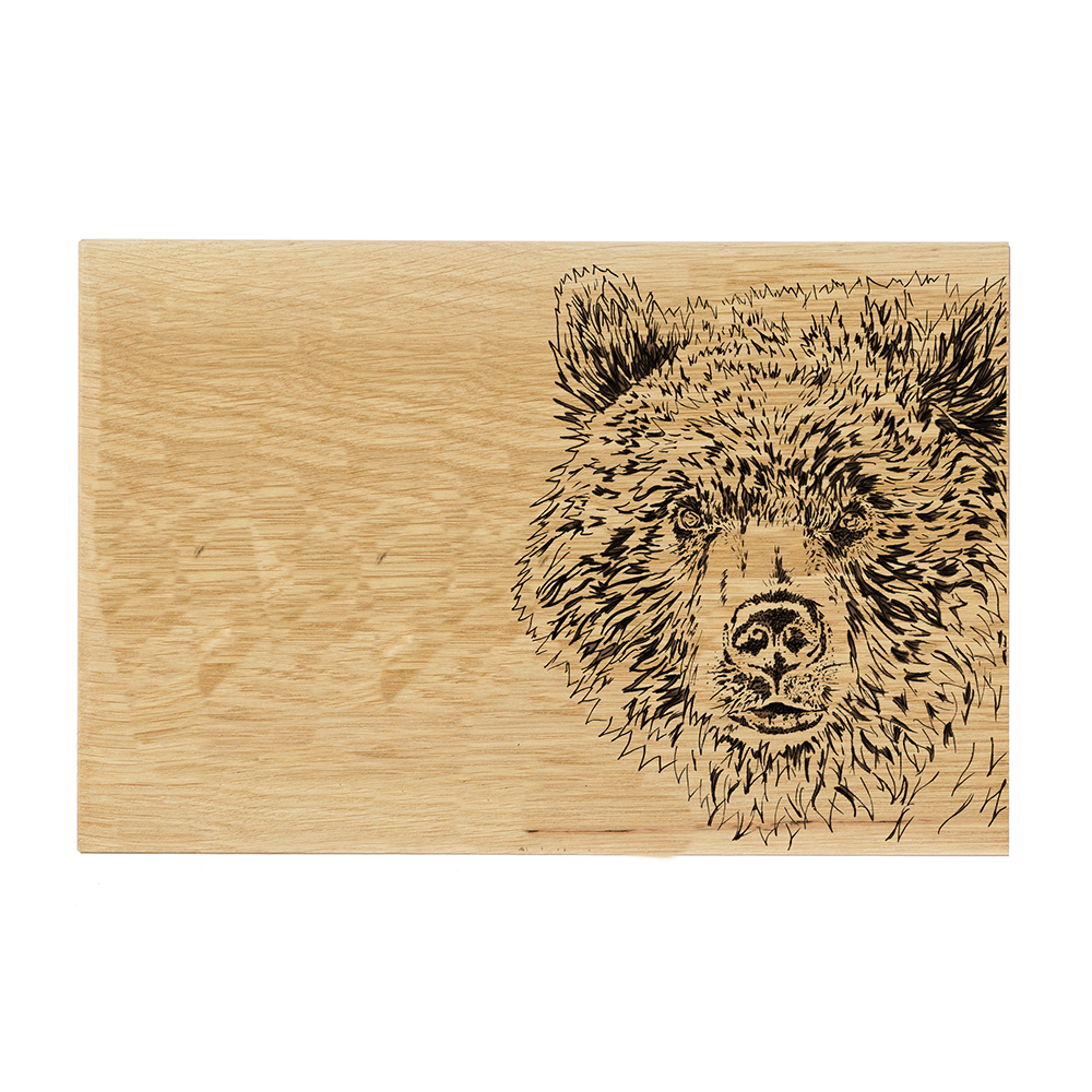 Picture of Bear Oak Serving Board 30cm