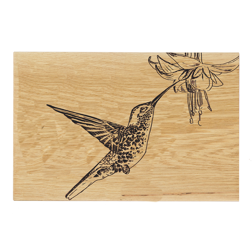Picture of Hummingbird Oak Serving Board 30cm