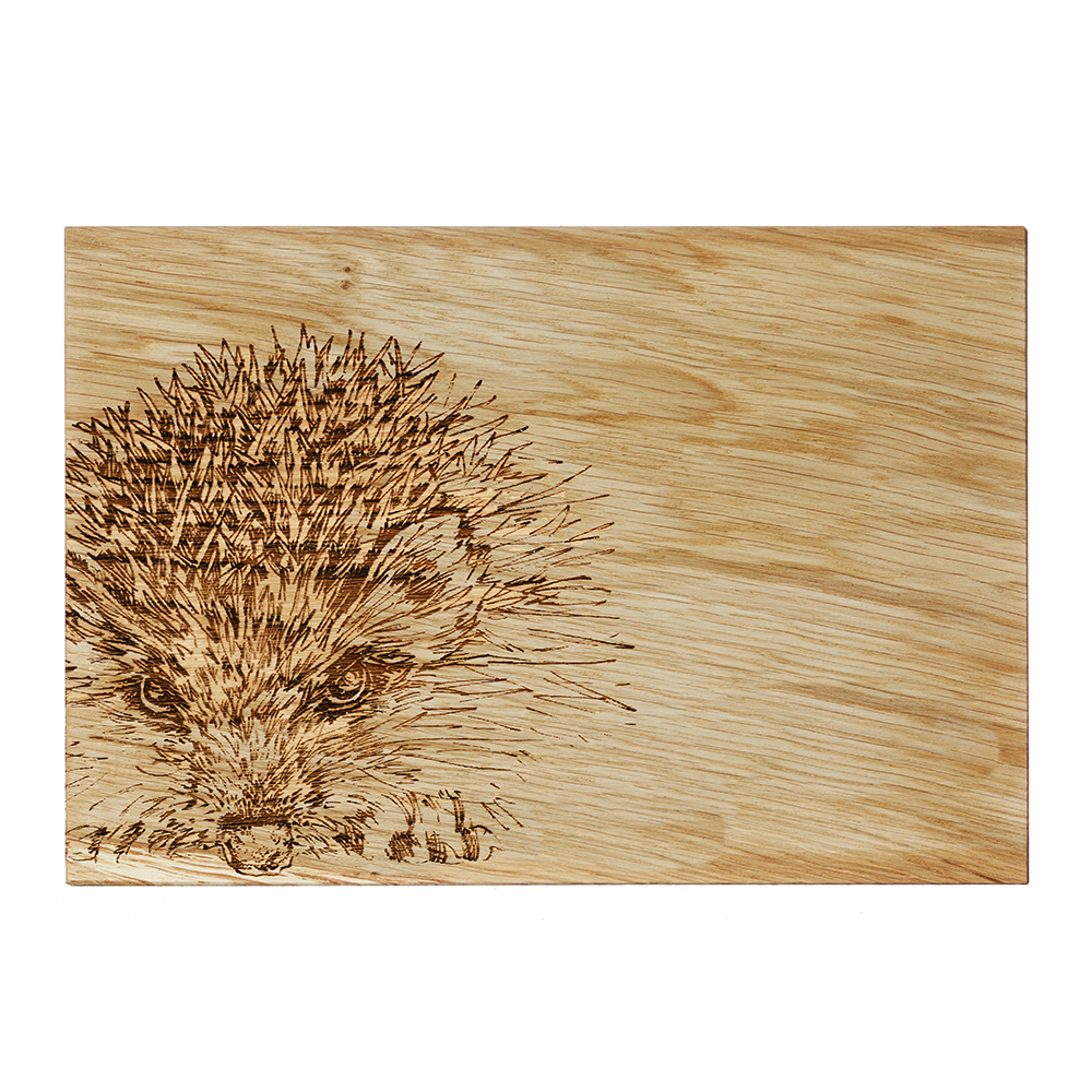 Picture of Hedgehog Oak Serving Board 30cm