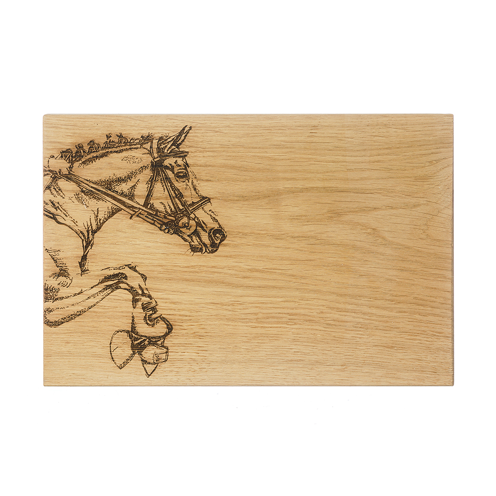 Picture of Horse Oak Serving Board 30cm