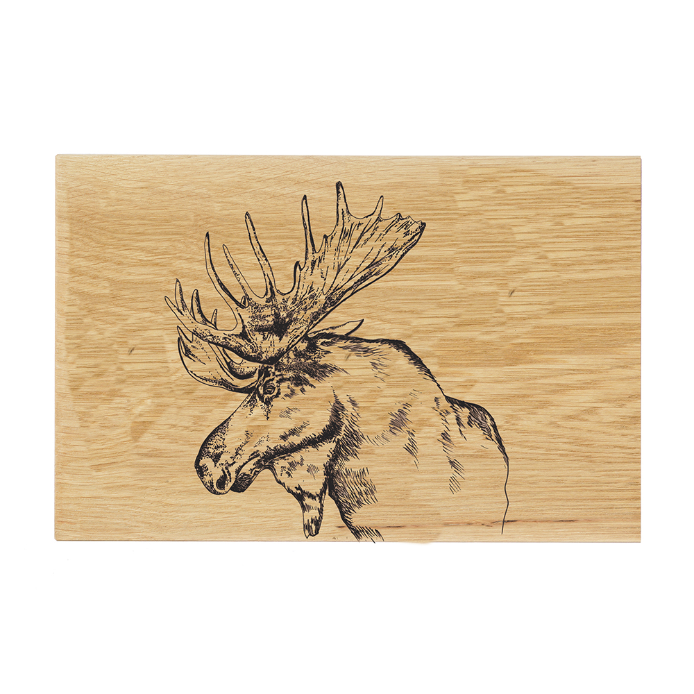 Picture of Moose Oak Serving Board 30cm