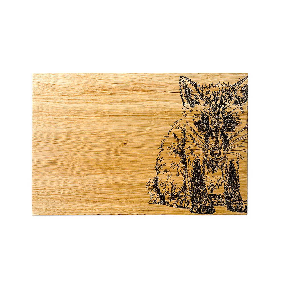 Picture of Fox Oak Serving Board 30cm