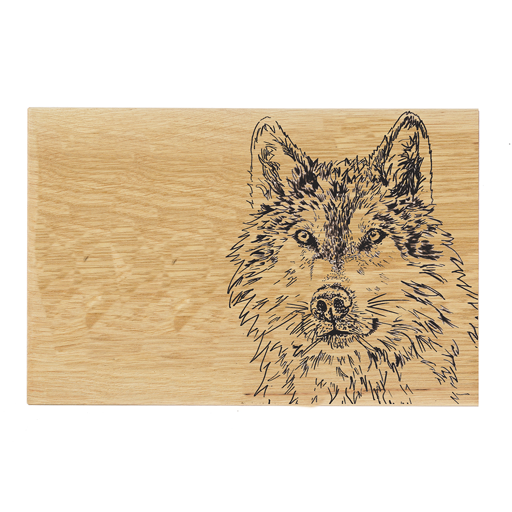 Picture of Wolf Oak Serving Board 30cm