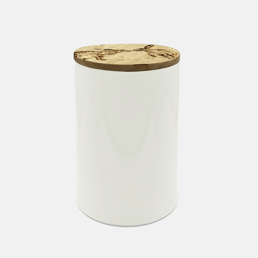 Picture of Kissing Hares Oak & Ceramic Md Storage Jar