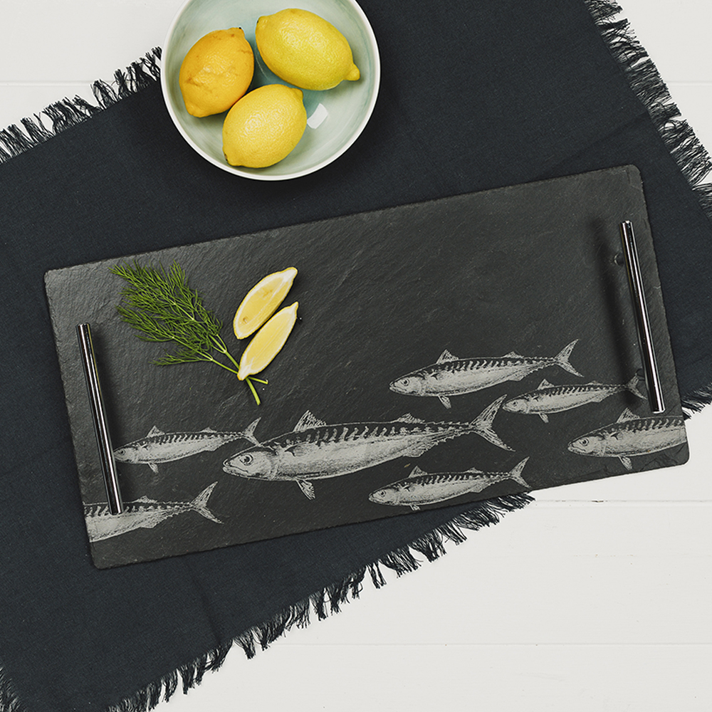 Picture of Lg Mackerel Slate Serving Tray