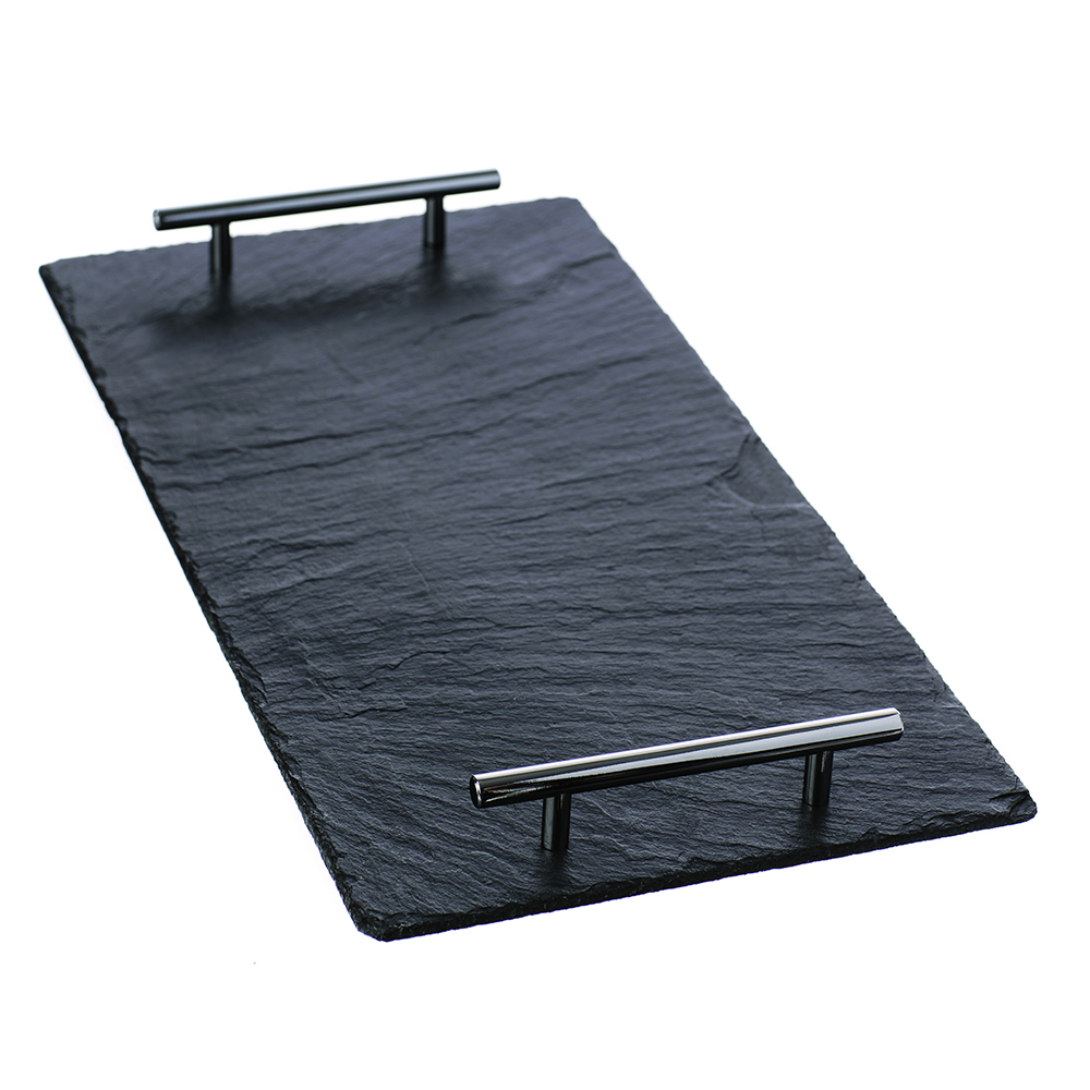Picture of Lg Slate Serving Tray w Plain Handles