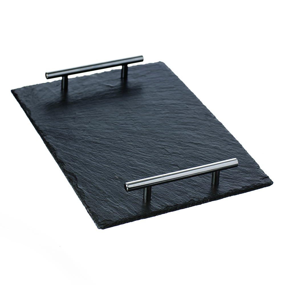 Picture of Md Slate Serving Tray w Plain Handles