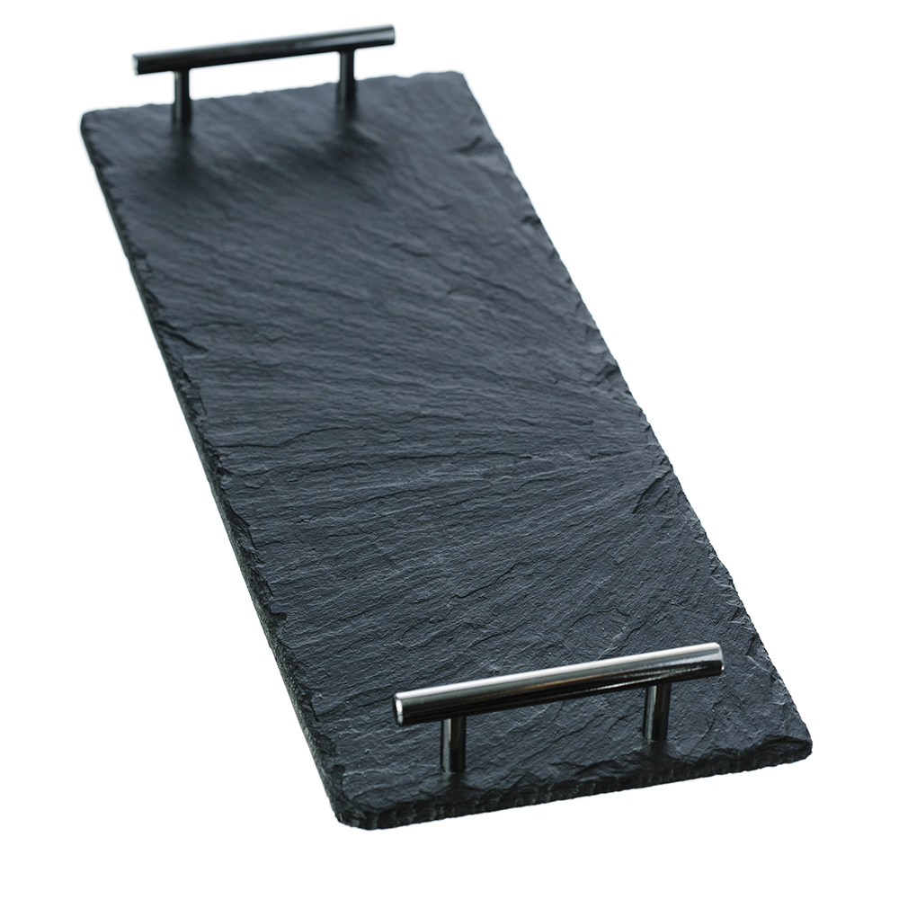 Picture of Sm Slate Serving Tray w Plain Handles