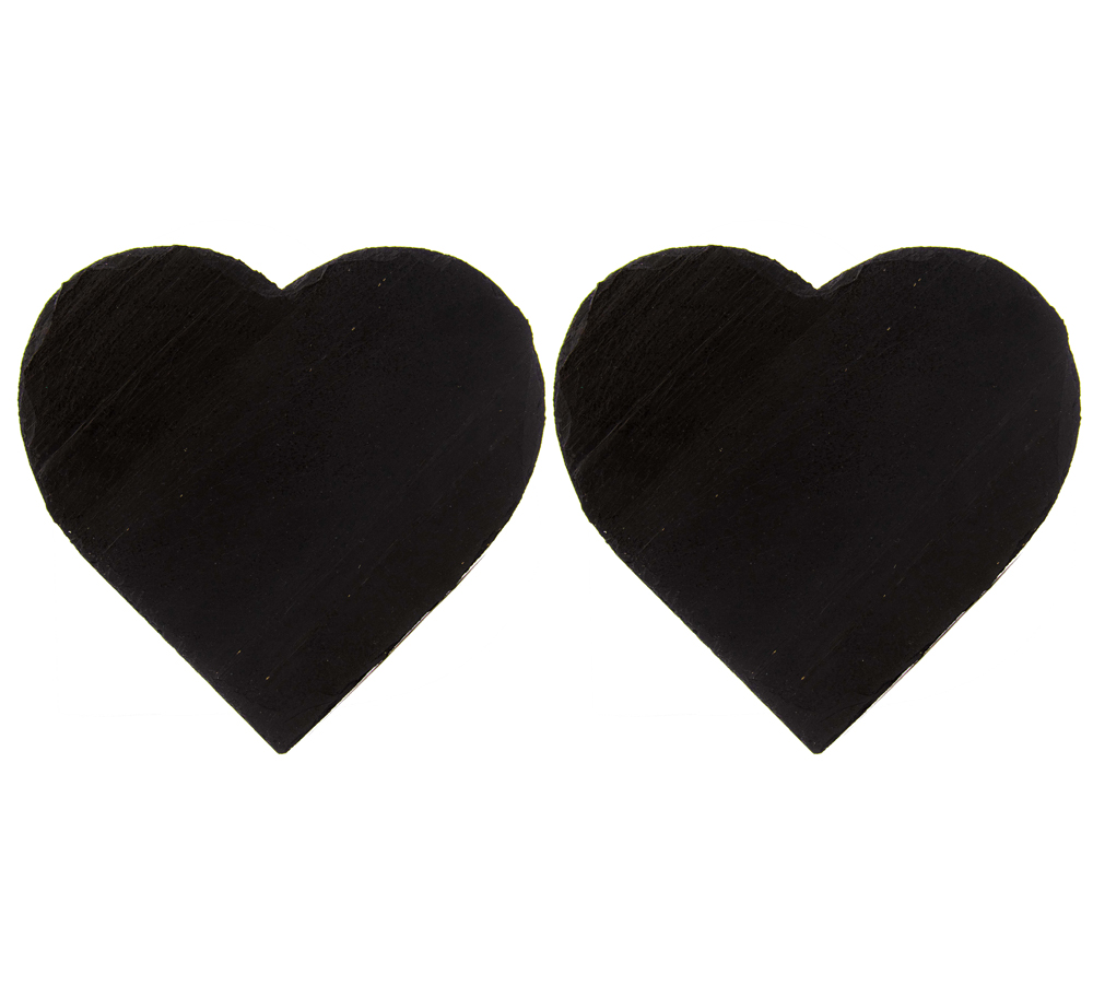 Picture of 2 Heart Slate Place Mats