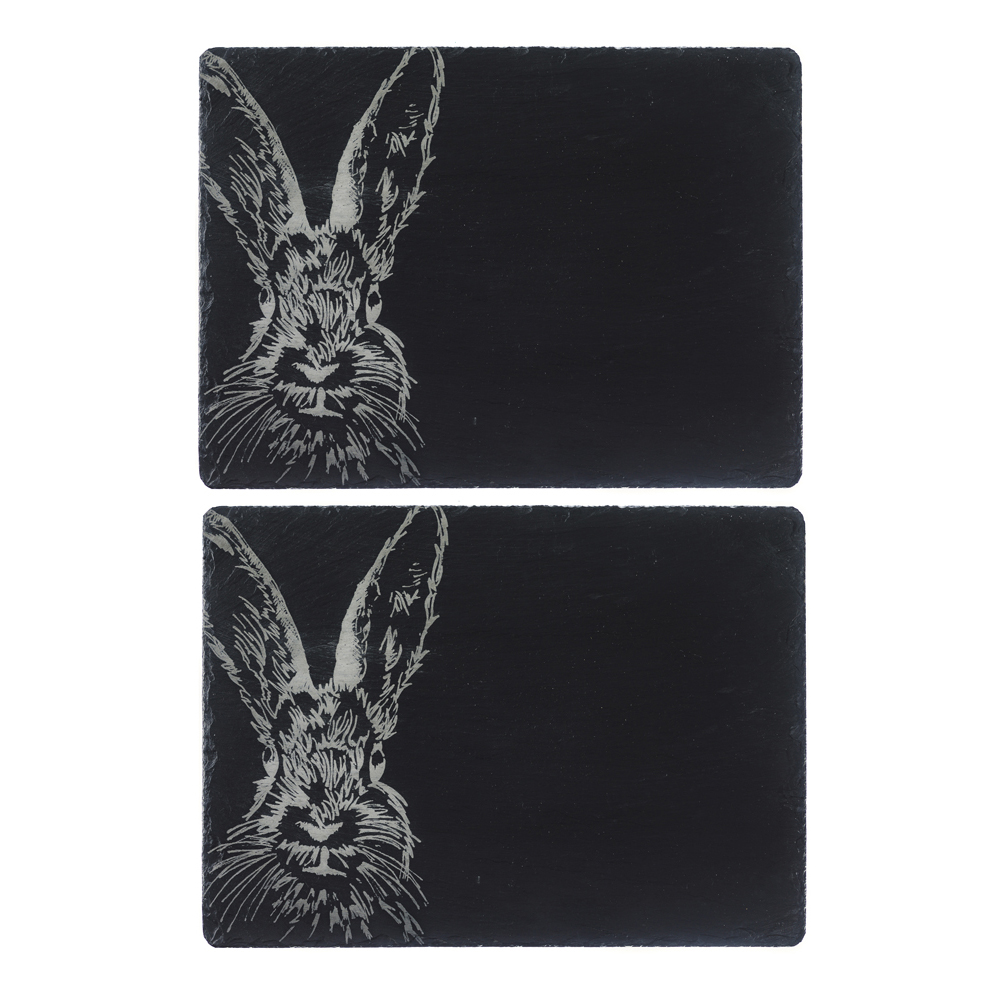 Picture of 2 Hare Slate Place Mats