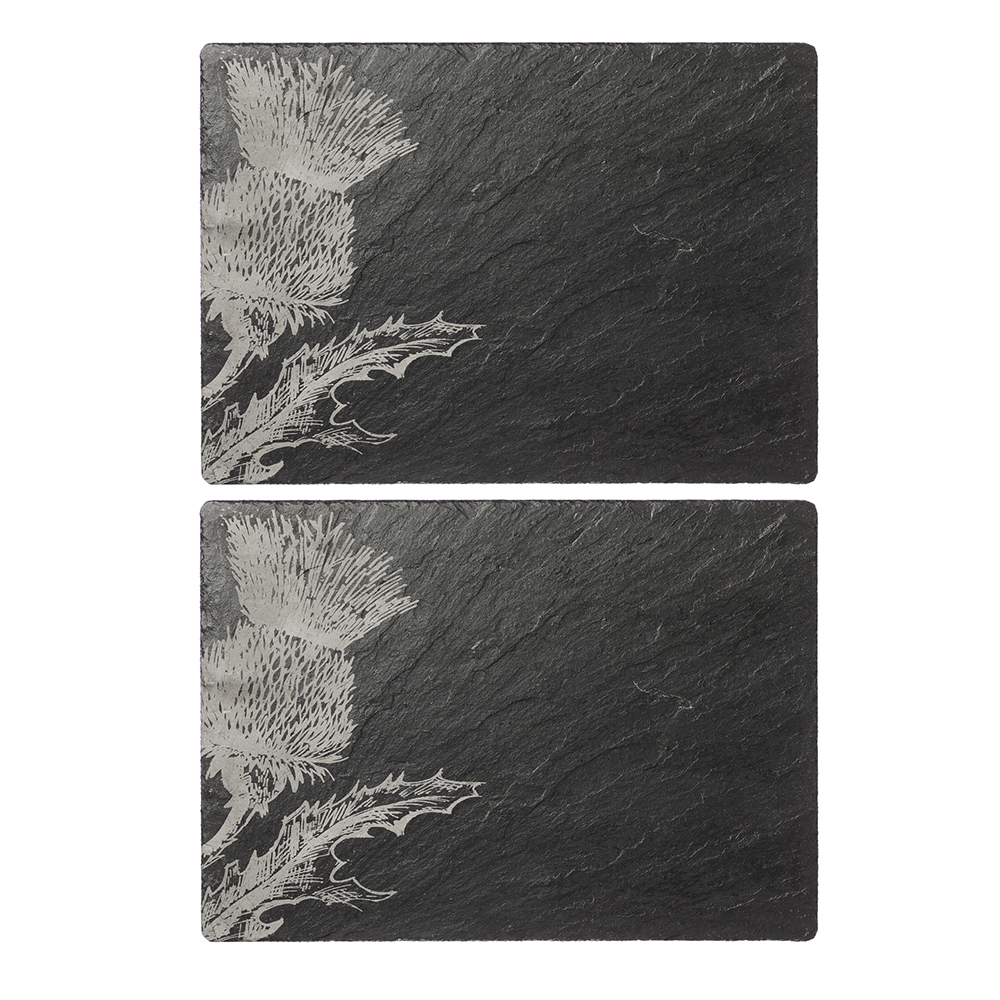 Picture of 2 Thistle Slate Place Mats