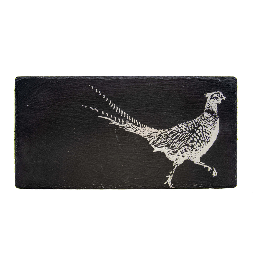 Picture of Pheasant Slate Table Runner