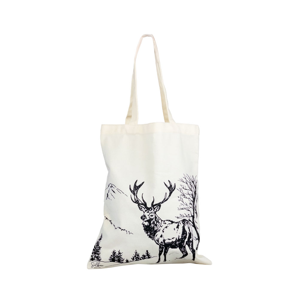 Picture of Cotton Tote Bag - Stag