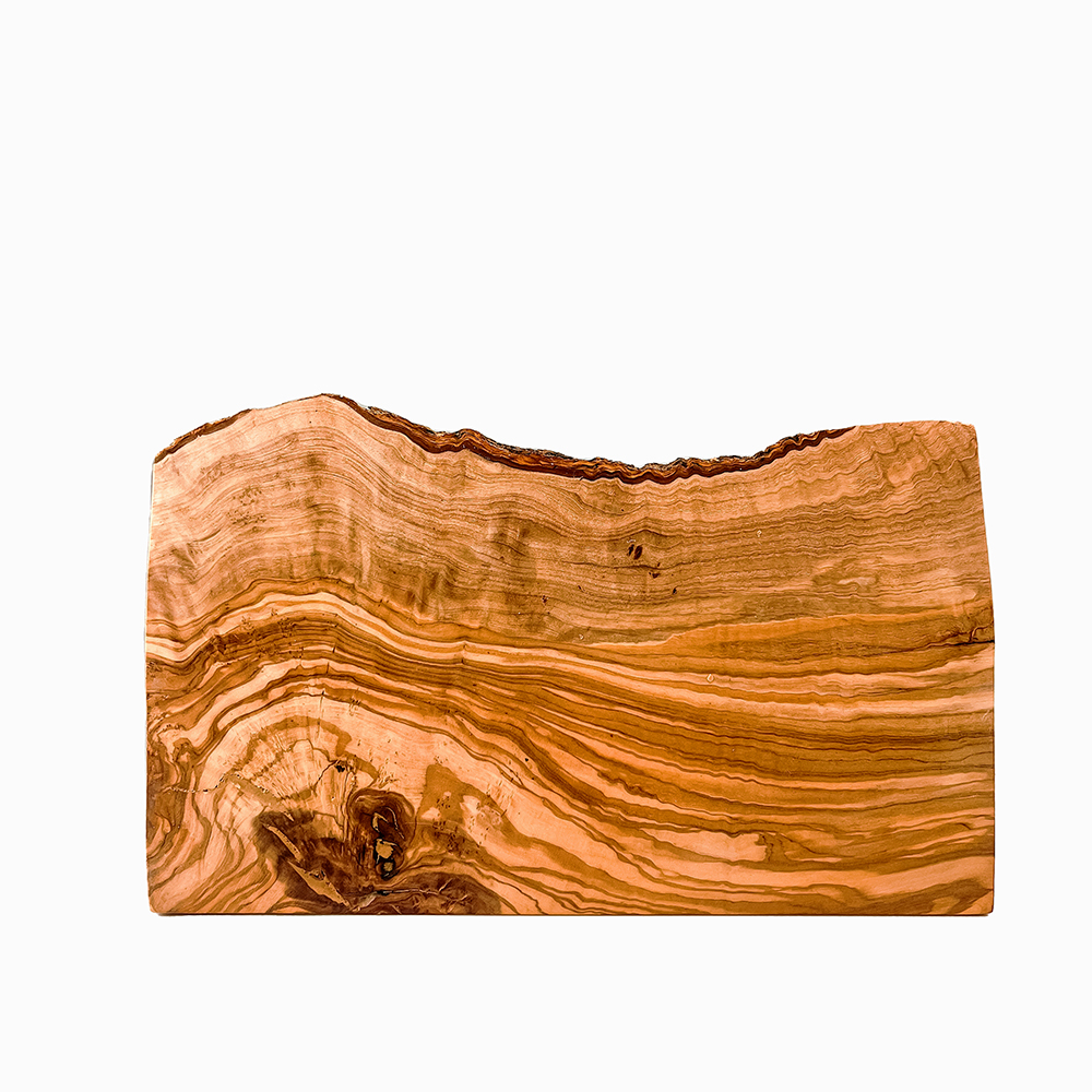 Picture of Sm Rustic Rect Chopping Board Olive Wood
