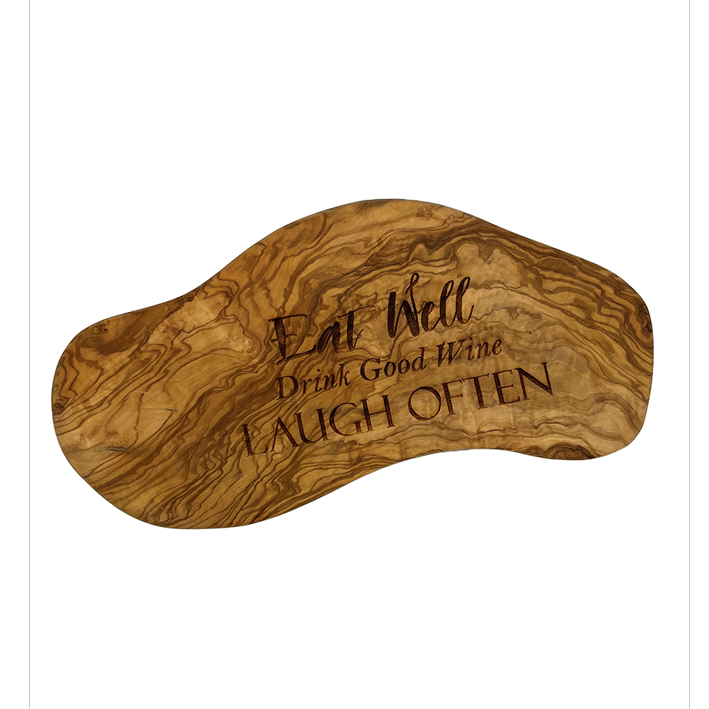 Picture of Chopping Board 40cm - Eat Well, Drink Good Wine, L