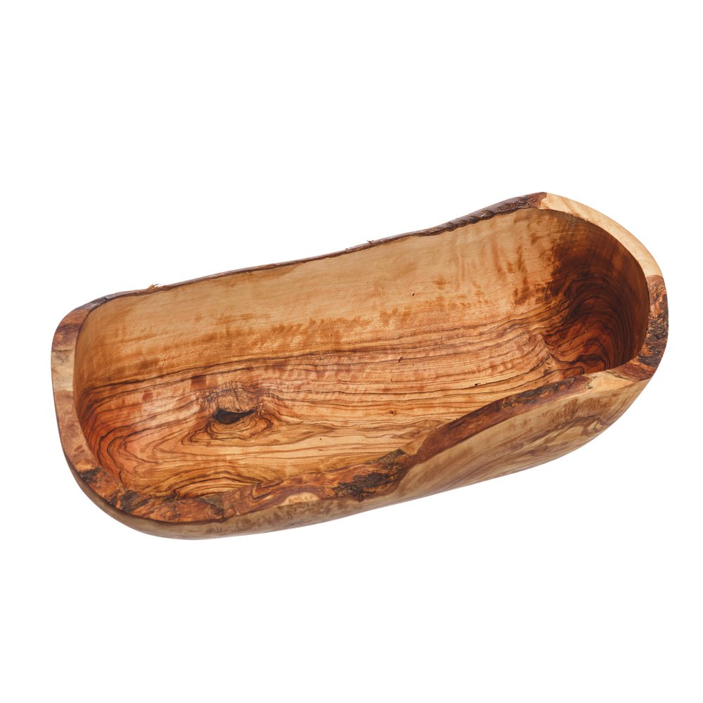 Picture of Rustic Serving Bowl Lg 37cm Olive Wood